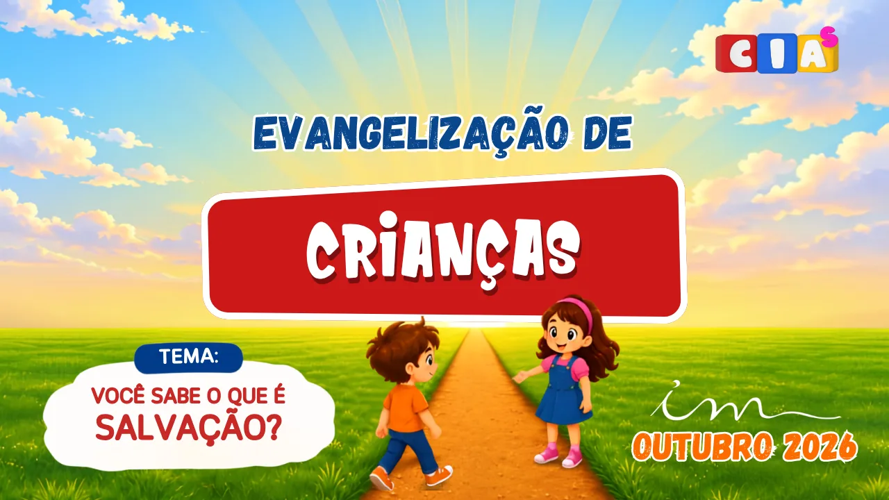 Arte da evangelização da classe de crianças, de 3 a 7 anos